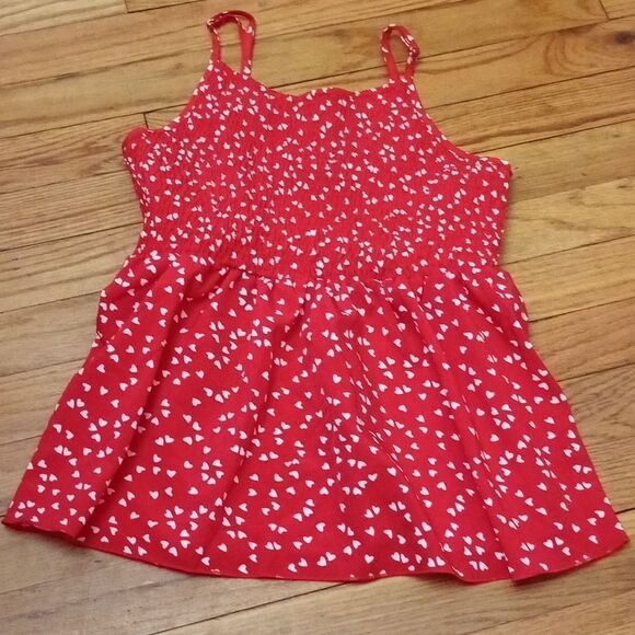 Shein Curve Women's Peplum Top sz 0XL - Picture 1 of 4